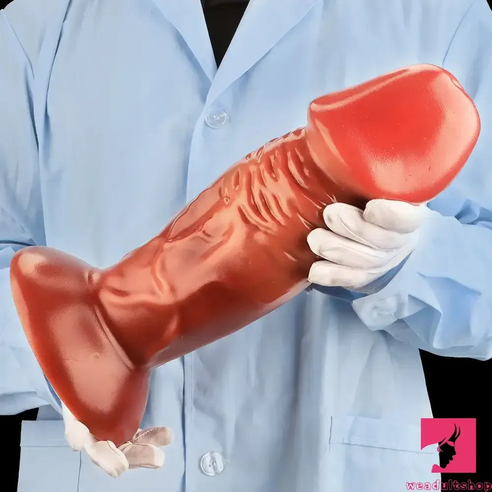 13in Real Looking Super Long Big Thick Silicone Soft Dildo For Men