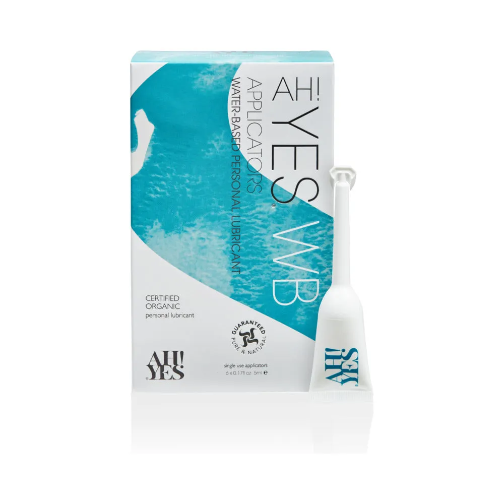 AH! YES 6-pack of Water-based Lube .17oz