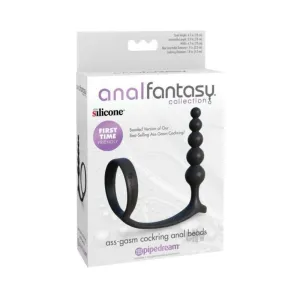 Anal Fantasy Collection Ass-gasm Cockring Anal Beads