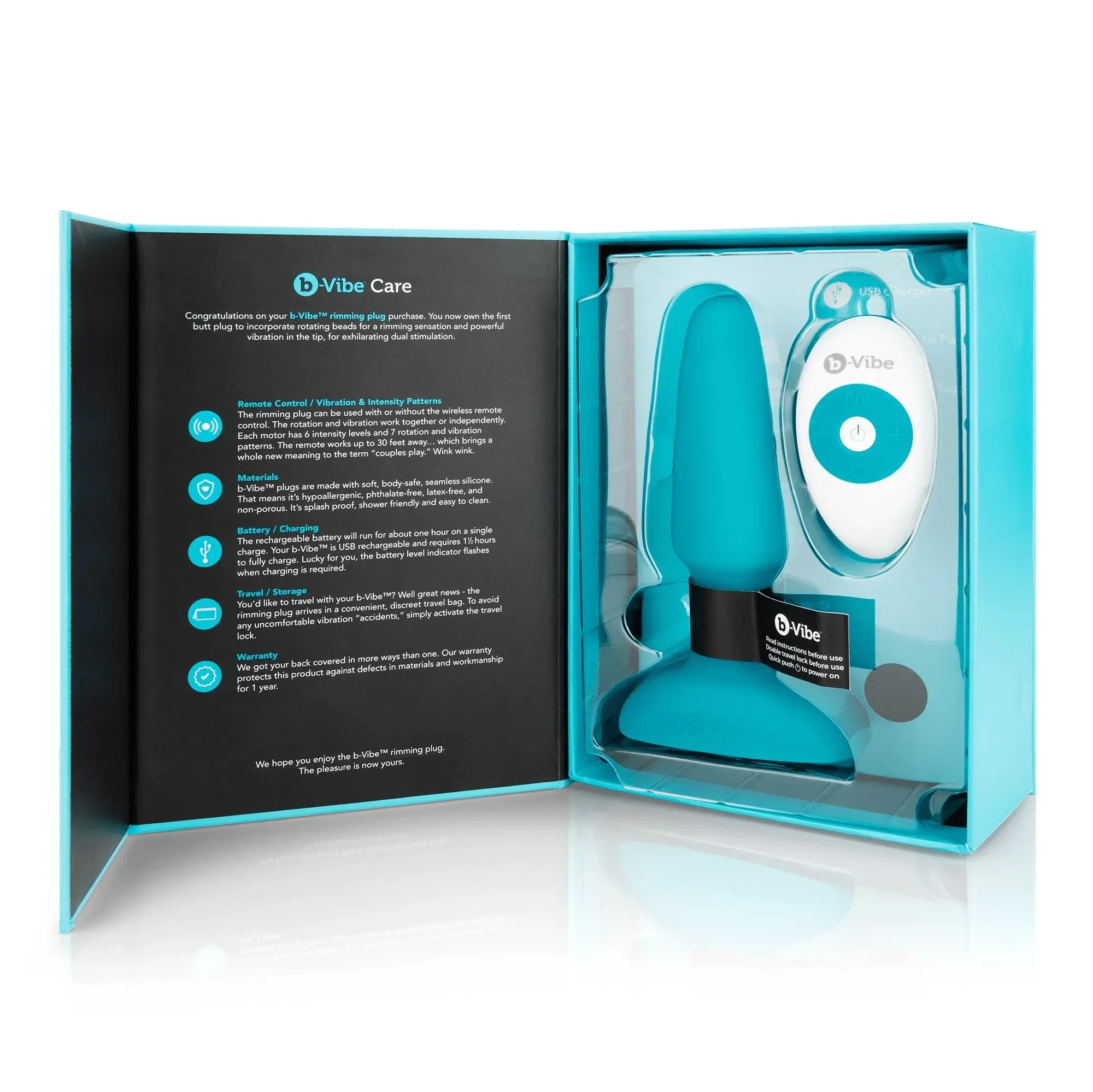 b-Vibe Rimming Plug 2