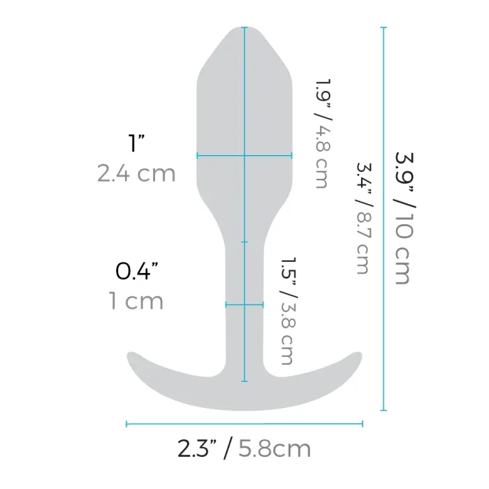 b-Vibe Vibrating Snug Plug 1