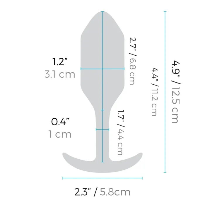b-Vibe Vibrating Snug Plug