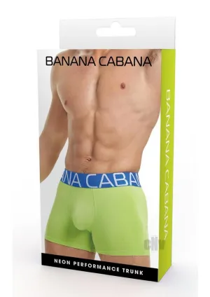 Banana Cabana Trunks Sm/md Green