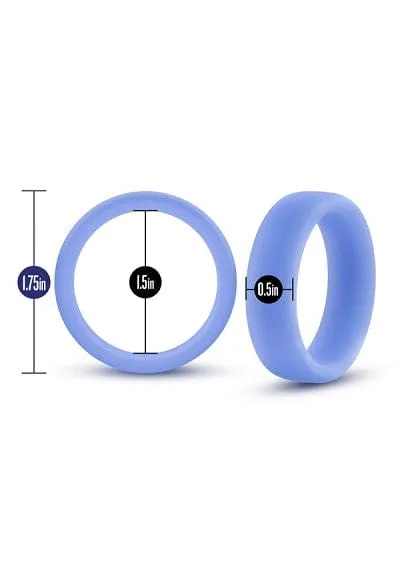 Blush Performance Silicone Glo Cock Ring