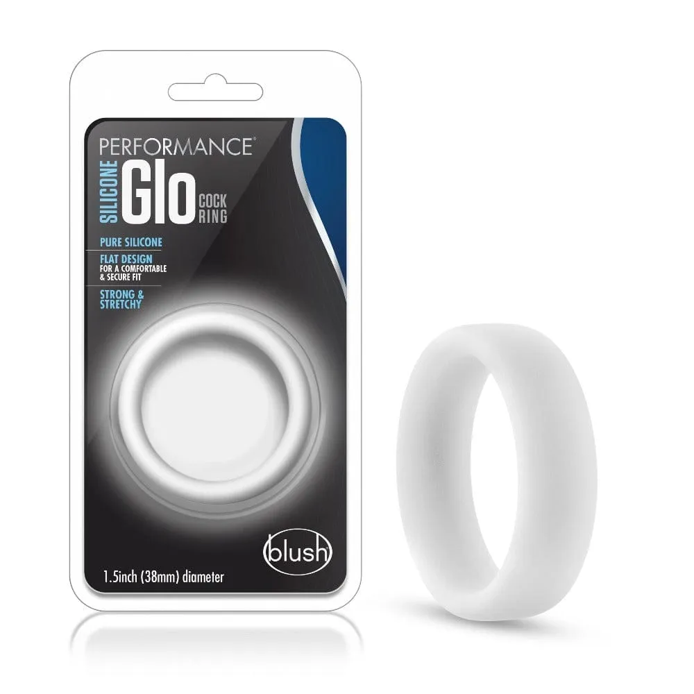 Blush Performance Silicone Glo Cock Ring