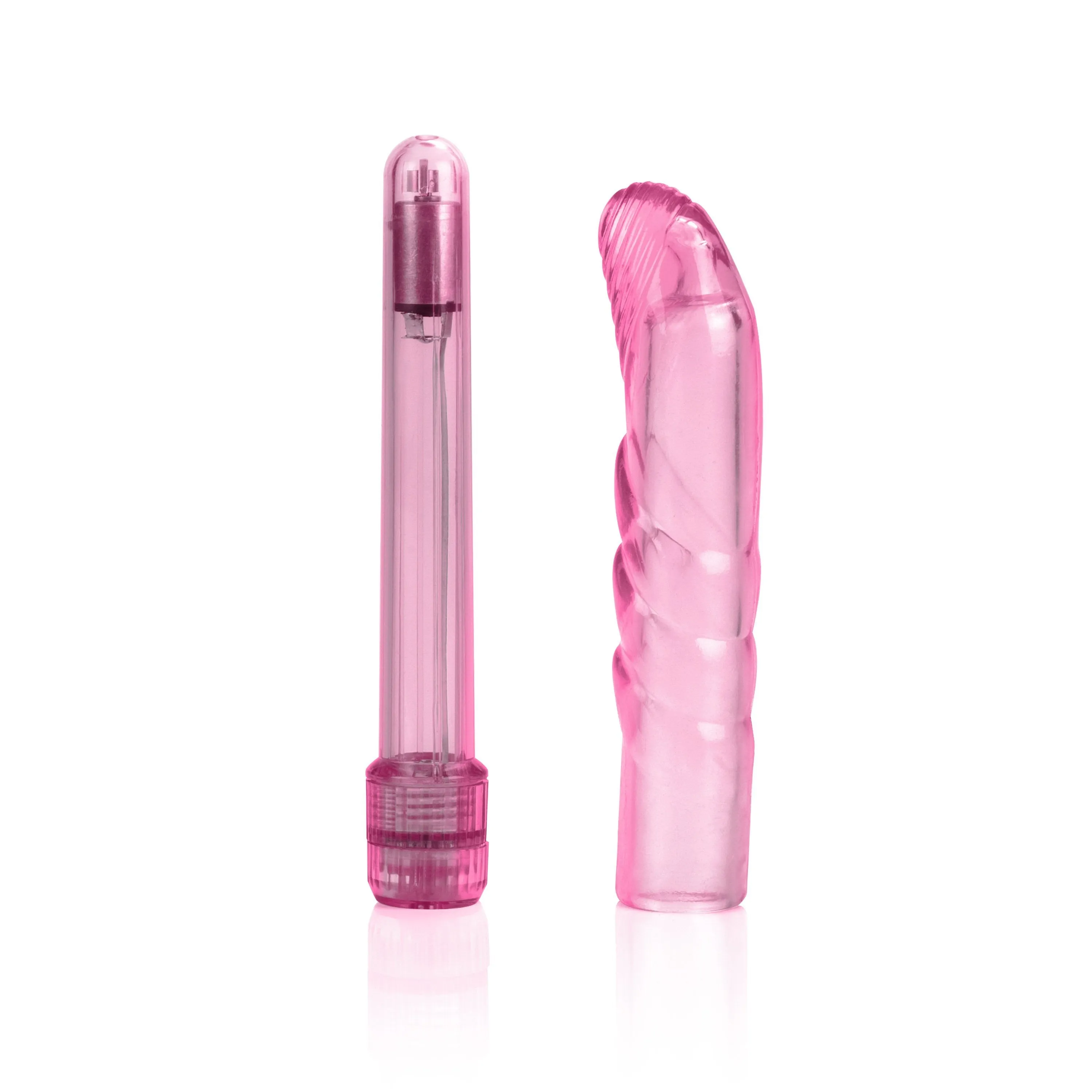 California Exotics - Basic Essentials Slim Softee G Spot Vibrator (Pink)