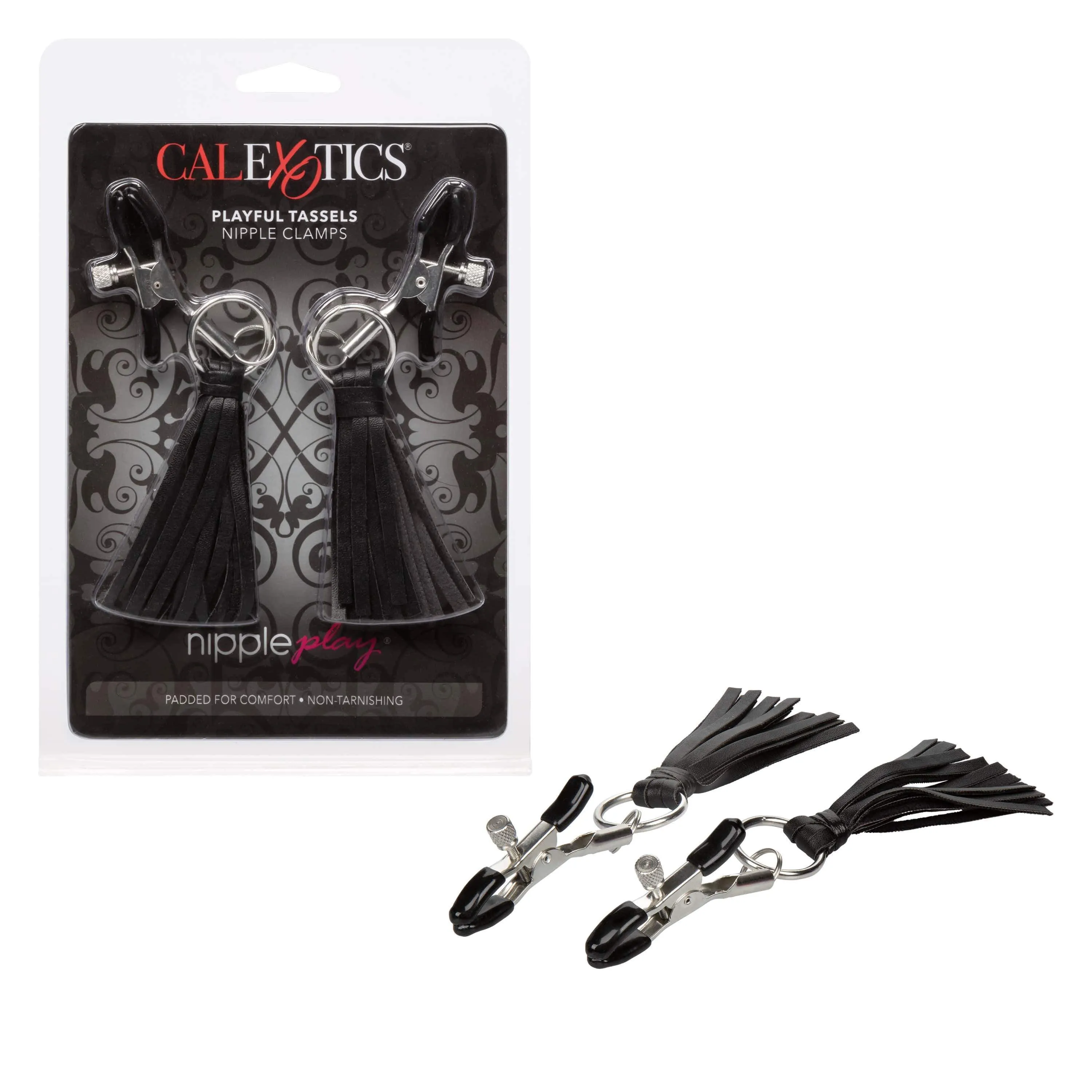 California Exotics - Nipple Play Playful Tassels Nipple Clamps