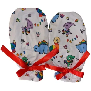 Dino Pride Adult Mittens