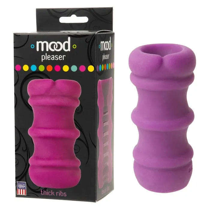 Doc Johnson Mood Pleaser Thick Ribbed Masturbator