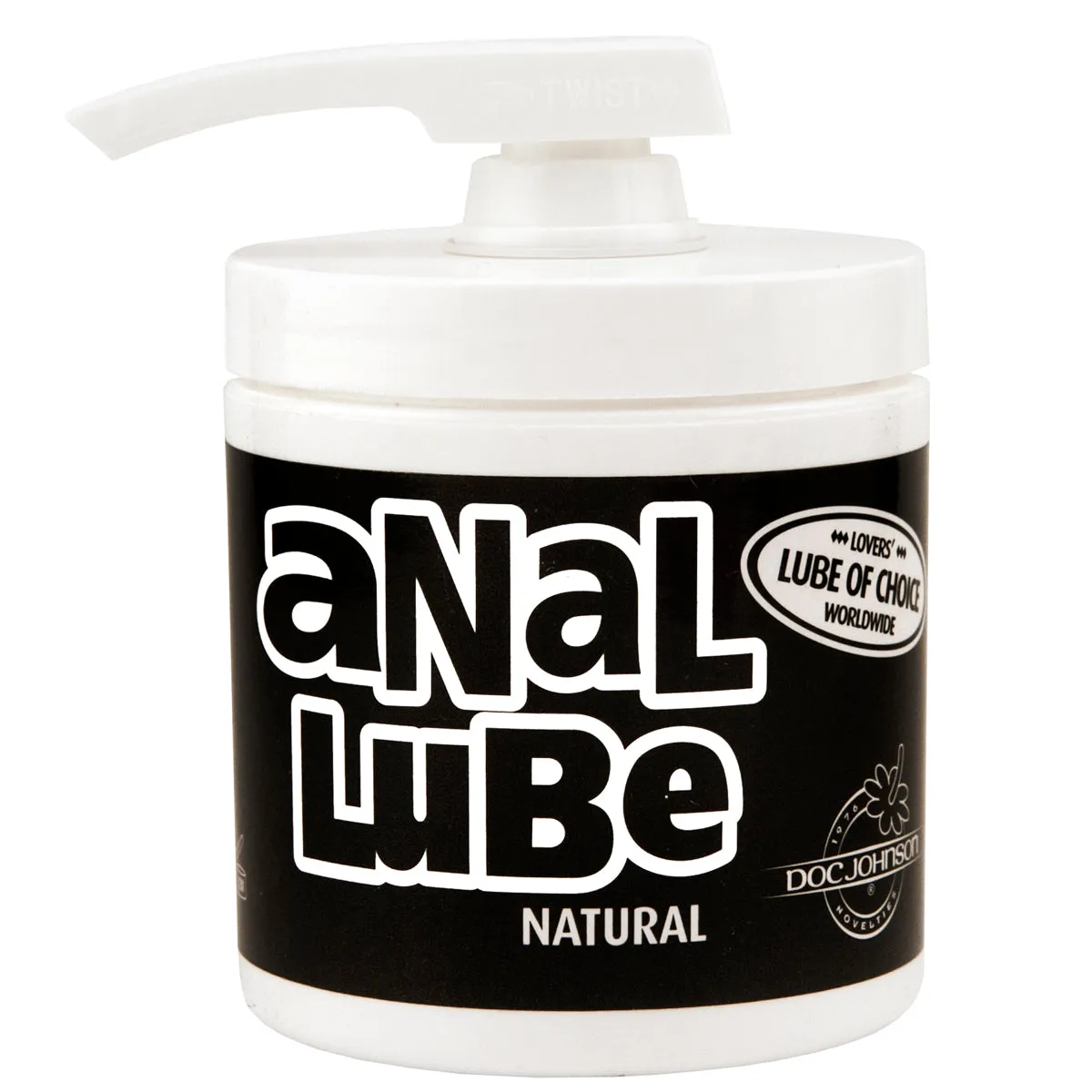 Doc Johnson's Natural Anal Lube - 6 oz.