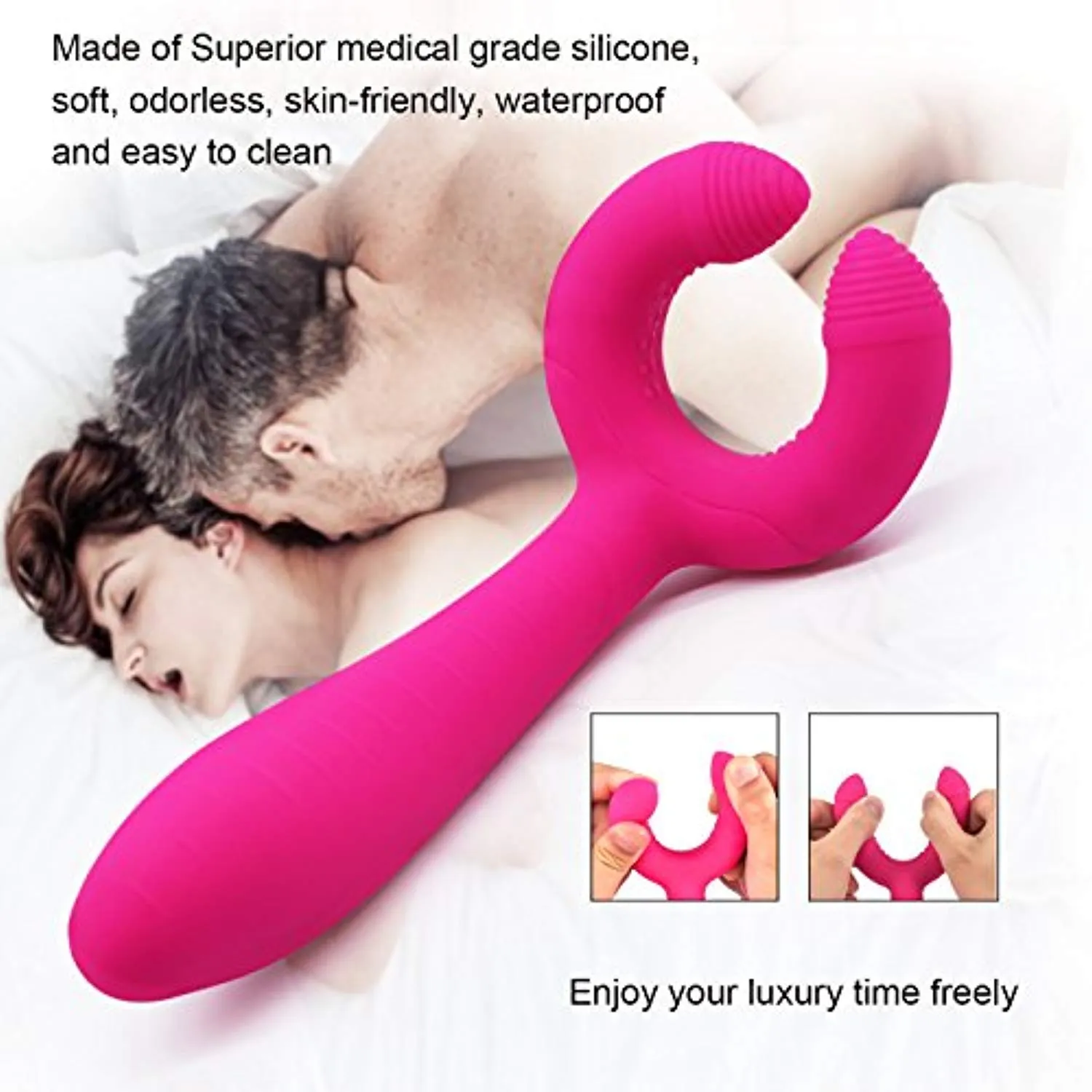 Double Head Vibrator G-Spot Dildo Vibrator