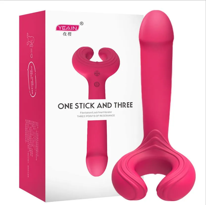 Double Head Vibrator G-Spot Dildo Vibrator