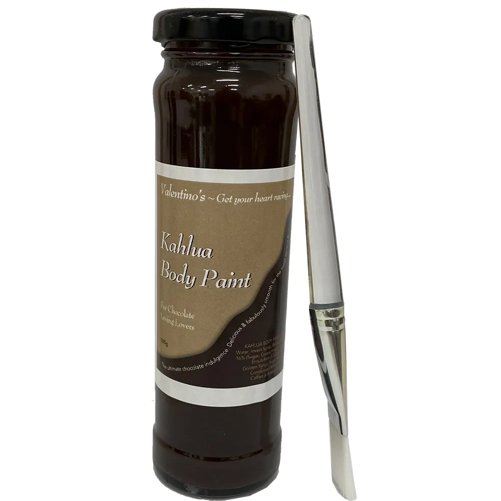 Edible Valentino's Cherry Fudge Kahlua Chocolate Body Paint Oral Sex Lube Kiss