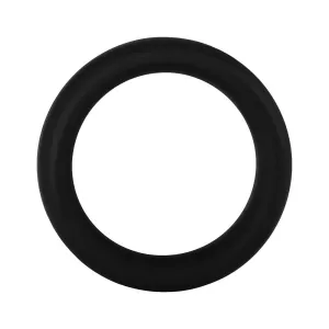 F-64: 45MM 100% SILICONE RING WIDE BLACK M