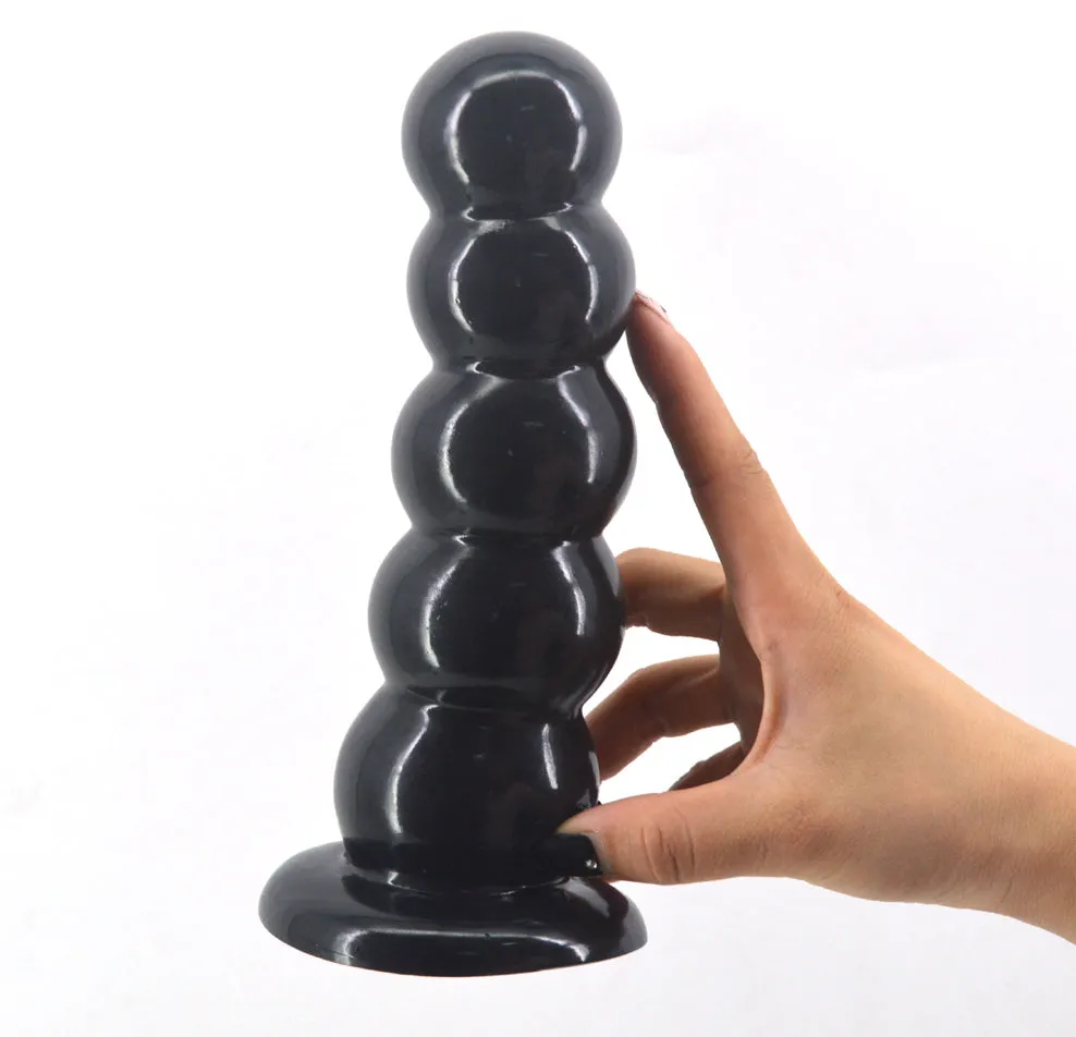 FAAK Big Vegetarian Gelatin Butt Plug Prostate Massager Large Dildo