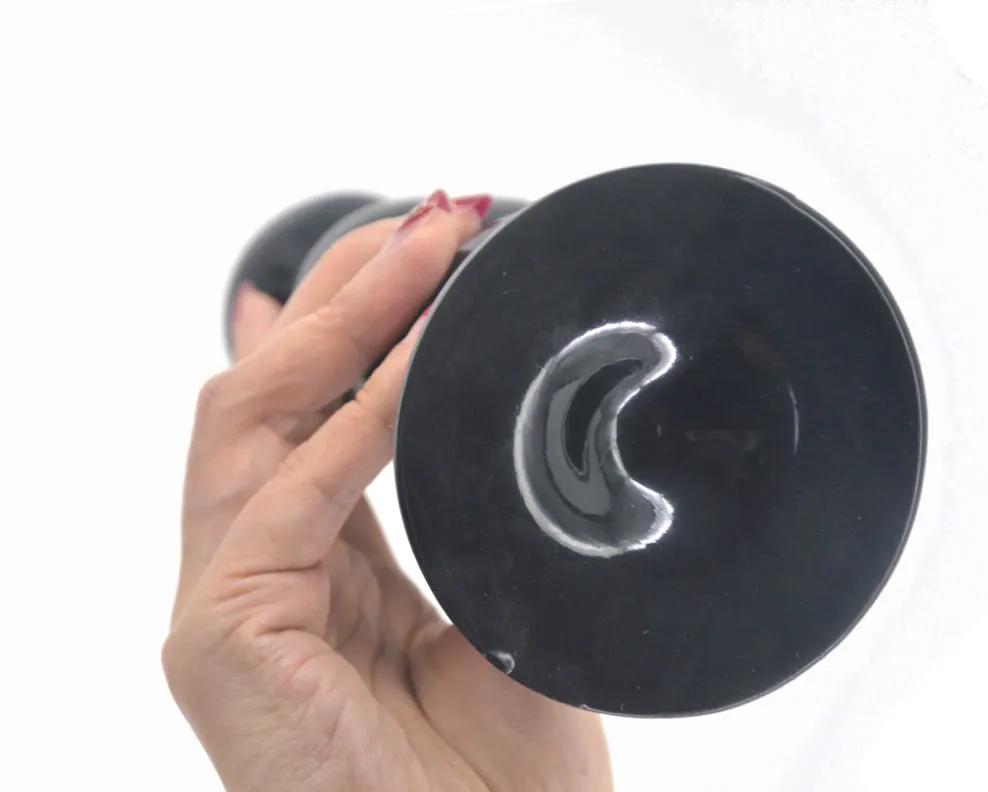 FAAK Big Vegetarian Gelatin Butt Plug Prostate Massager Large Dildo