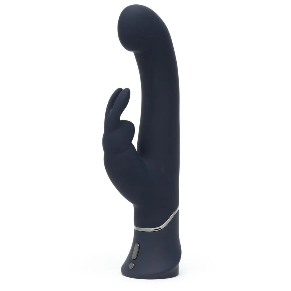 Fifty Shades of Grey - Greedy Girl Real Feel Rabbit Vibrator (Grey)