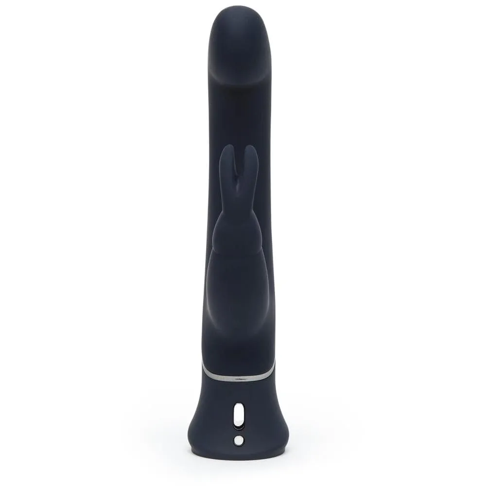 Fifty Shades of Grey - Greedy Girl Real Feel Rabbit Vibrator (Grey)
