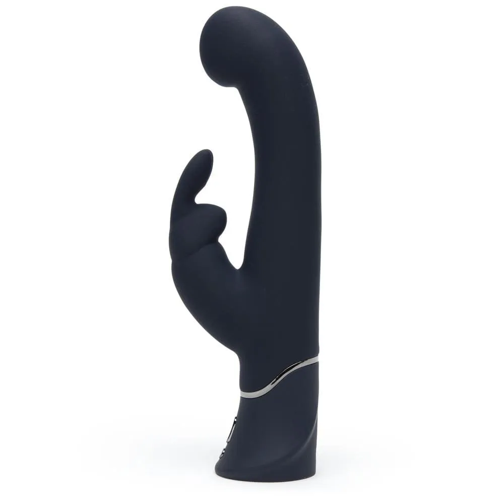 Fifty Shades of Grey - Greedy Girl Real Feel Rabbit Vibrator (Grey)