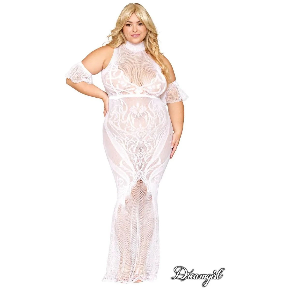Flutter Sleeve Gown by Dreamgirl
