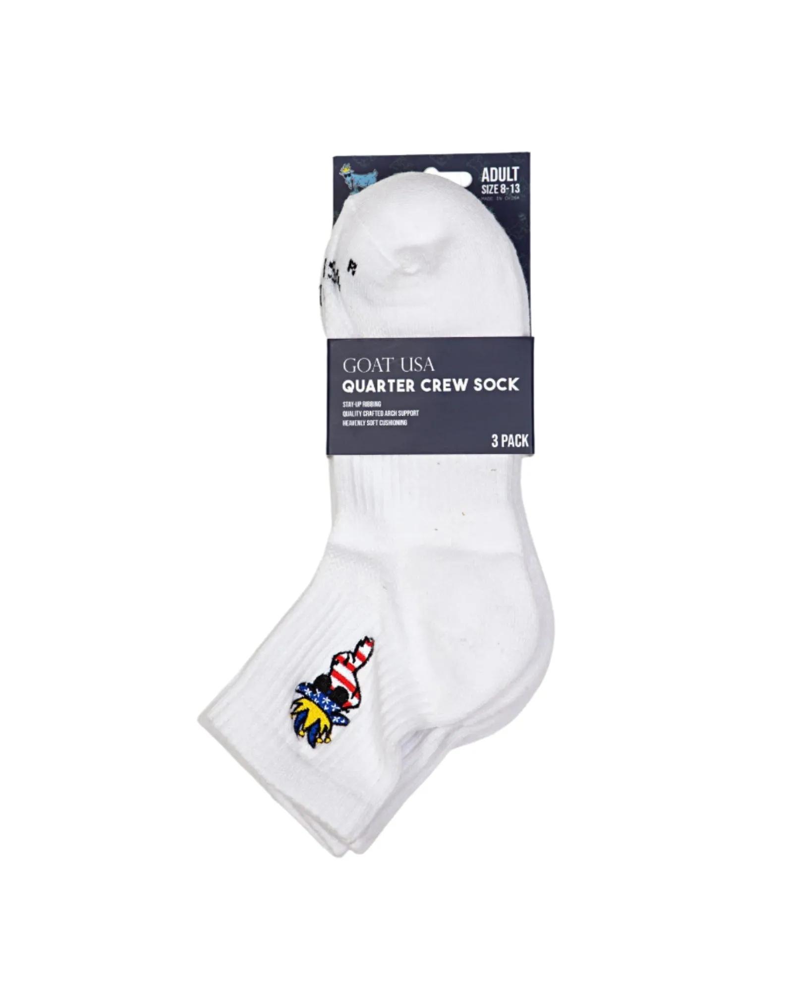 Goat USA Freedom Ankle Socks 3 Pack