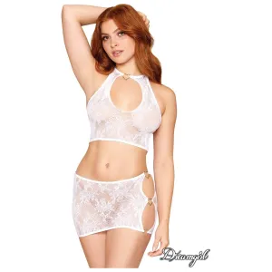 Heart Ring Lace Top & Bottom by Dreamgirl