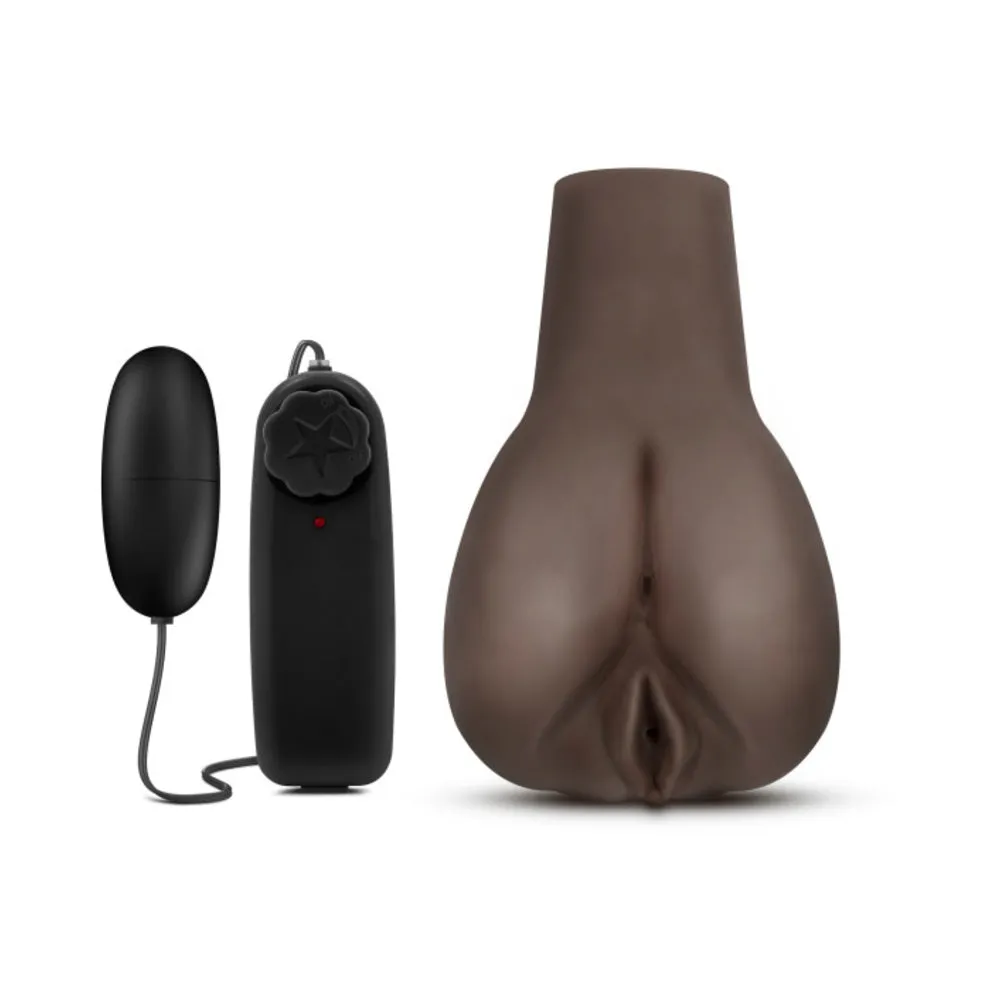 Hot Chocolate - Doggy Style Deanna - Vibrating Realistic Masturbator - Chocolate