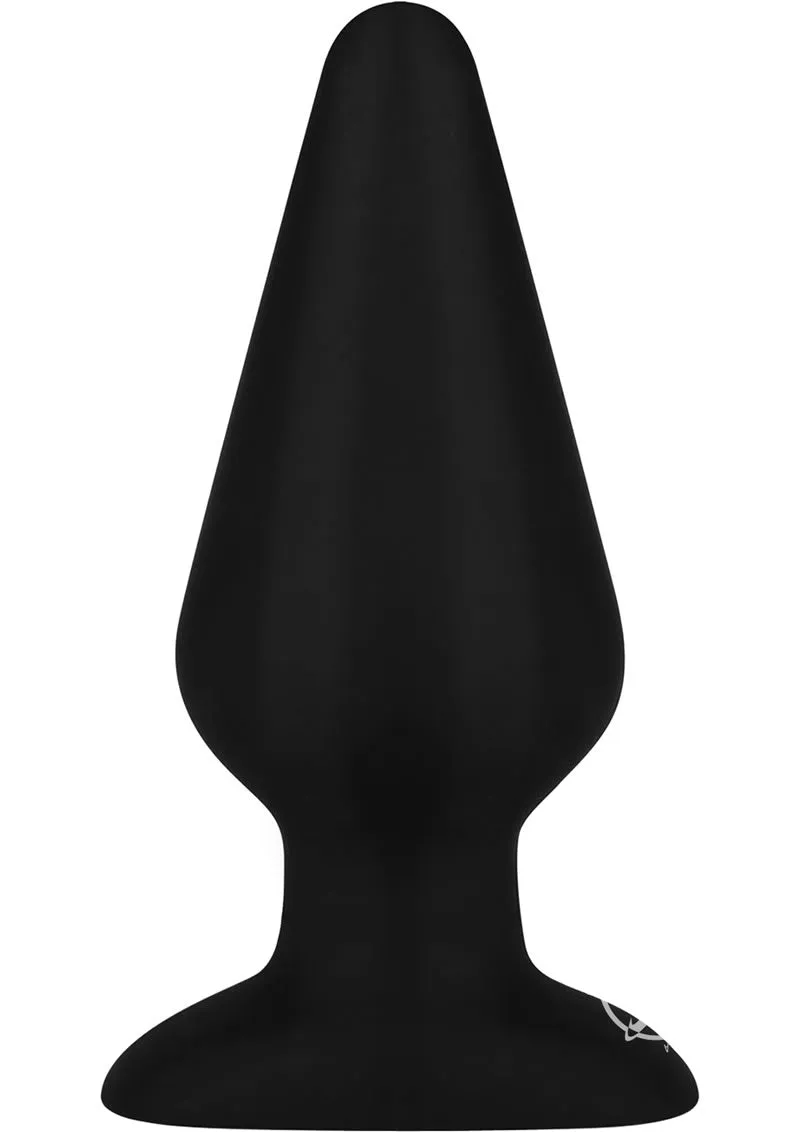 Hustler Seamless Silicone Plug 6 Black
