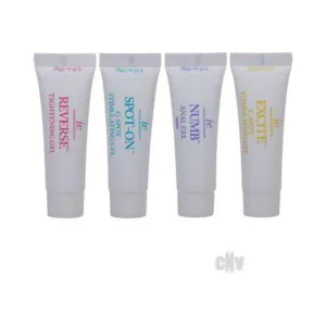 Intimate Enhancements Intensify Pleasure Fishbowl Bulk Refill 100 Pcs .35 Oz Tubes