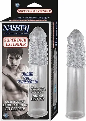 Nassty Collect Super Dick Extender (Clr)