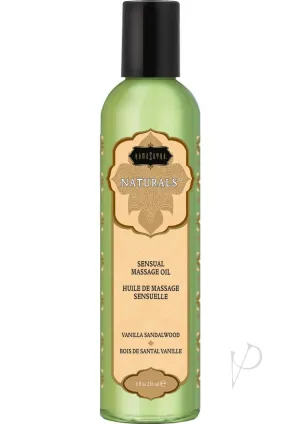 Naturals Massage Oil Vanilla Sandalwood