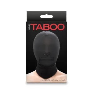NS Novelties Hustler Taboo Zippered Mouth Hood