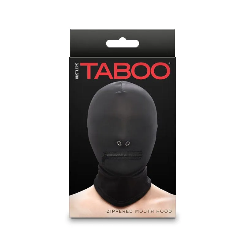 NS Novelties Hustler Taboo Zippered Mouth Hood