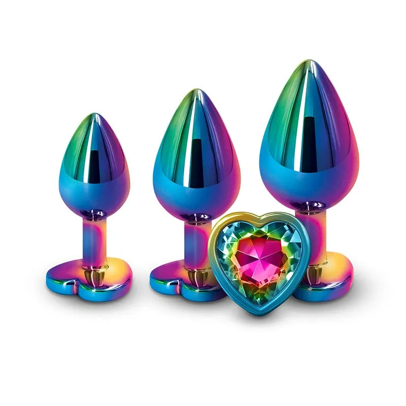 NS Novelties Rear Assets Trainer Kit Rainbow Heart