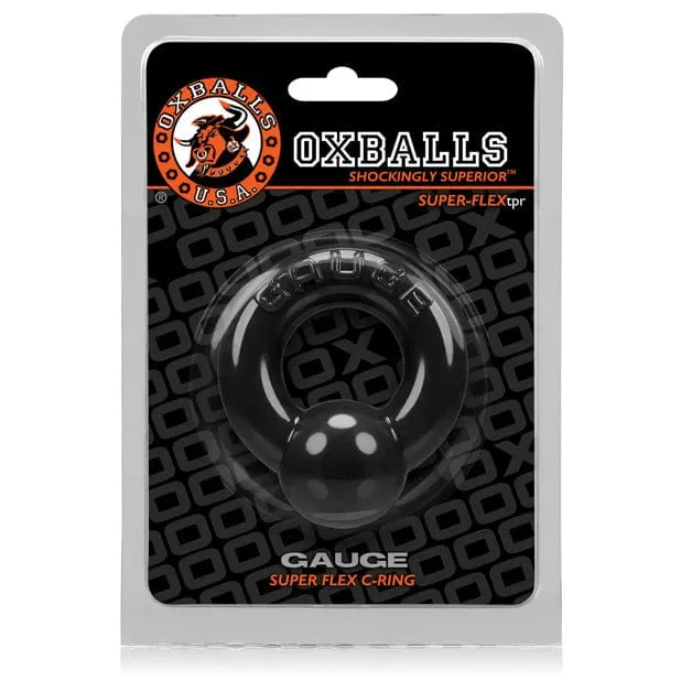 Oxballs - Gauge Super Flex Cock Ring (Black)