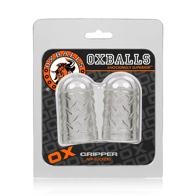 OxBalls Gripper. Nipple Puller. Clear