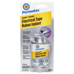 Permatex® Liquid Electrical Tape, 118mL Bottle