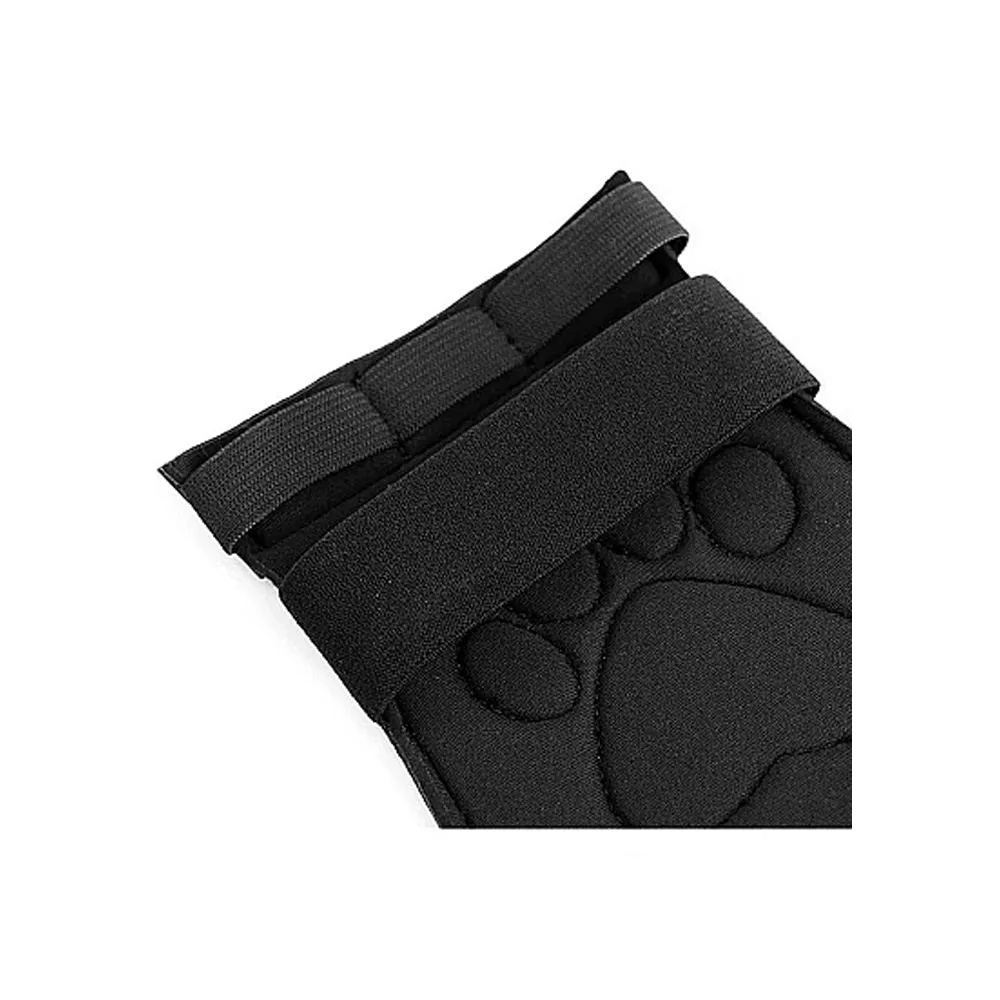 Puppy Play Neoprene Puppy Paw Gloves Red