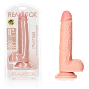 Realrock Straight Realistic Dildo with Balls 8 by Shots