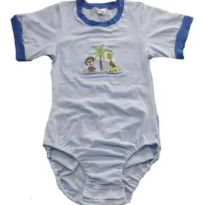 Safari Jungle Animals Cotton Bodysuit