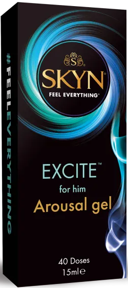 SKYN Excite for Him Arousal Gel 40 Doses 15ml