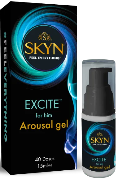 SKYN Excite for Him Arousal Gel 40 Doses 15ml