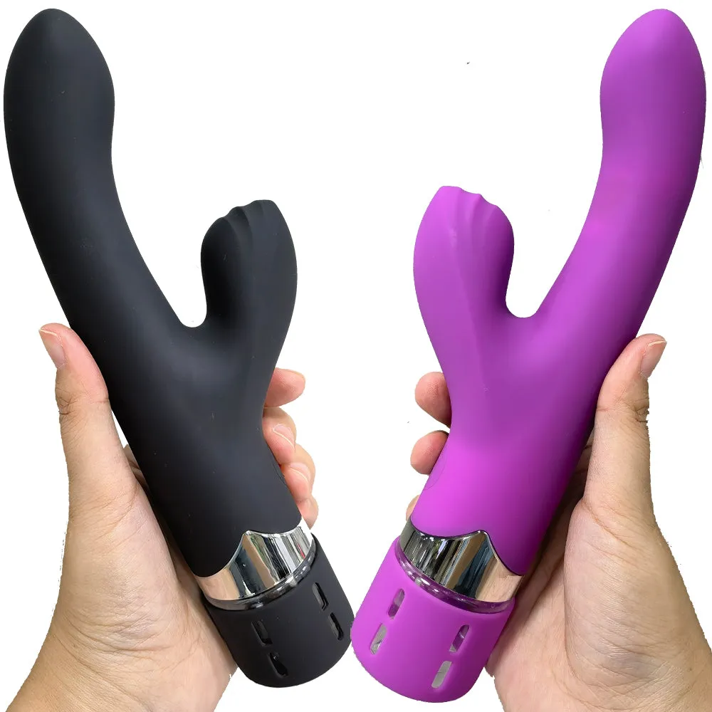 Squirting G Spot Rabbit Vibrator Ejaculating USB Vibe Dildo Couples Sex Toy