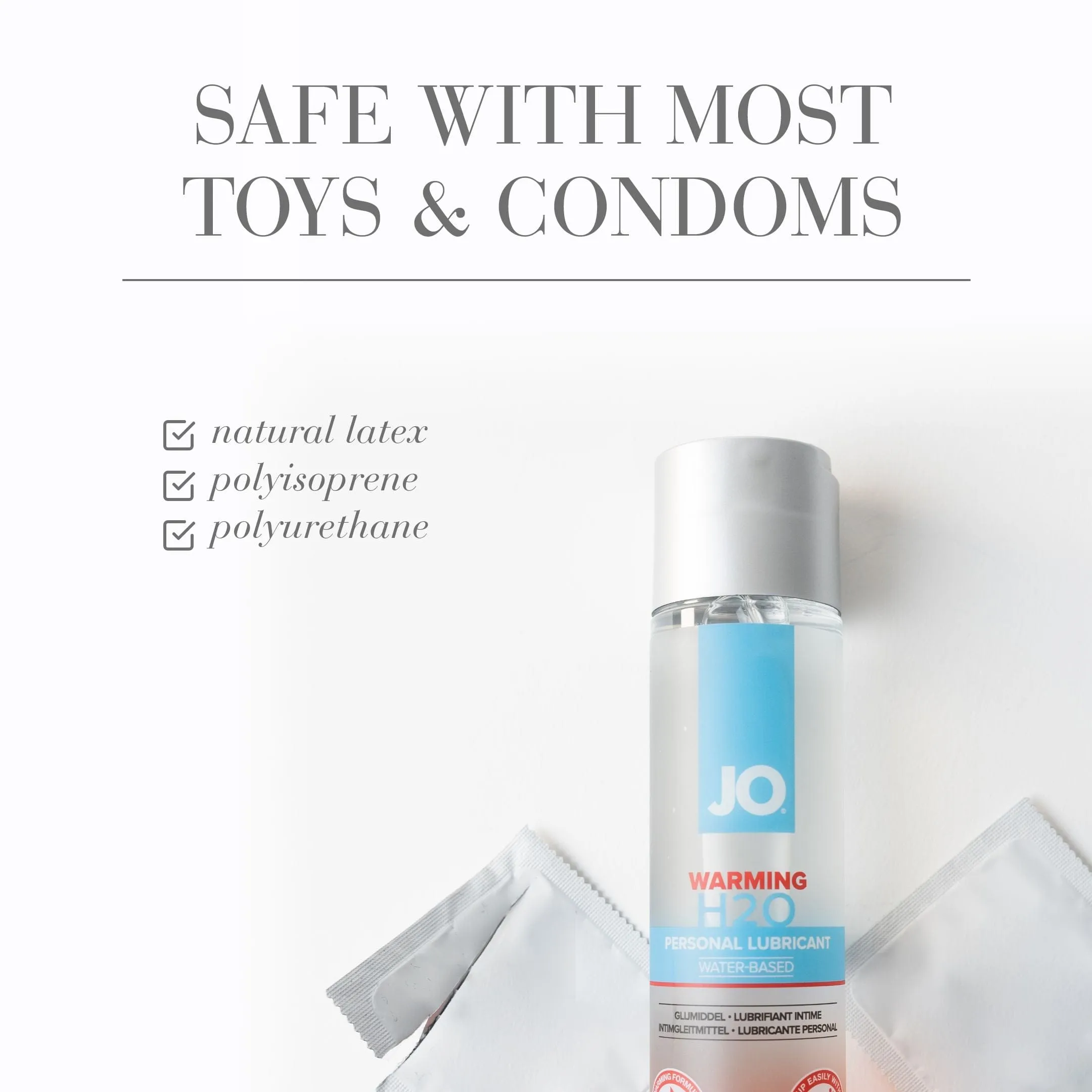 System JO H2O Warming Water-Based Lubricant