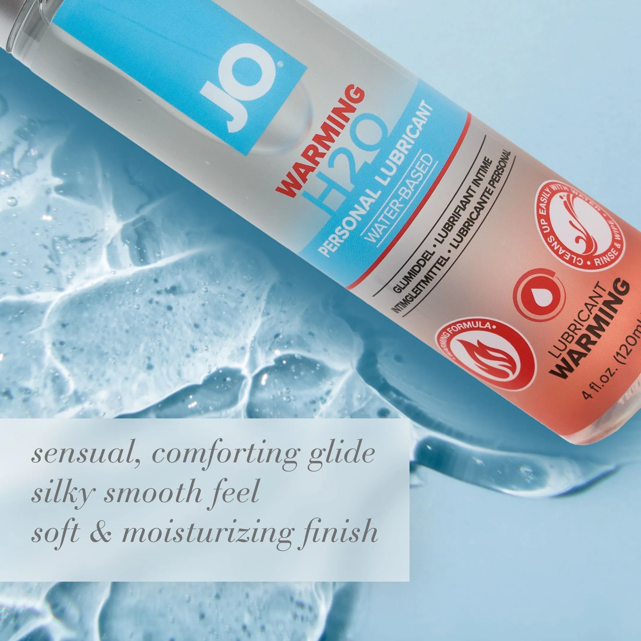 System JO H2O Warming Water-Based Lubricant