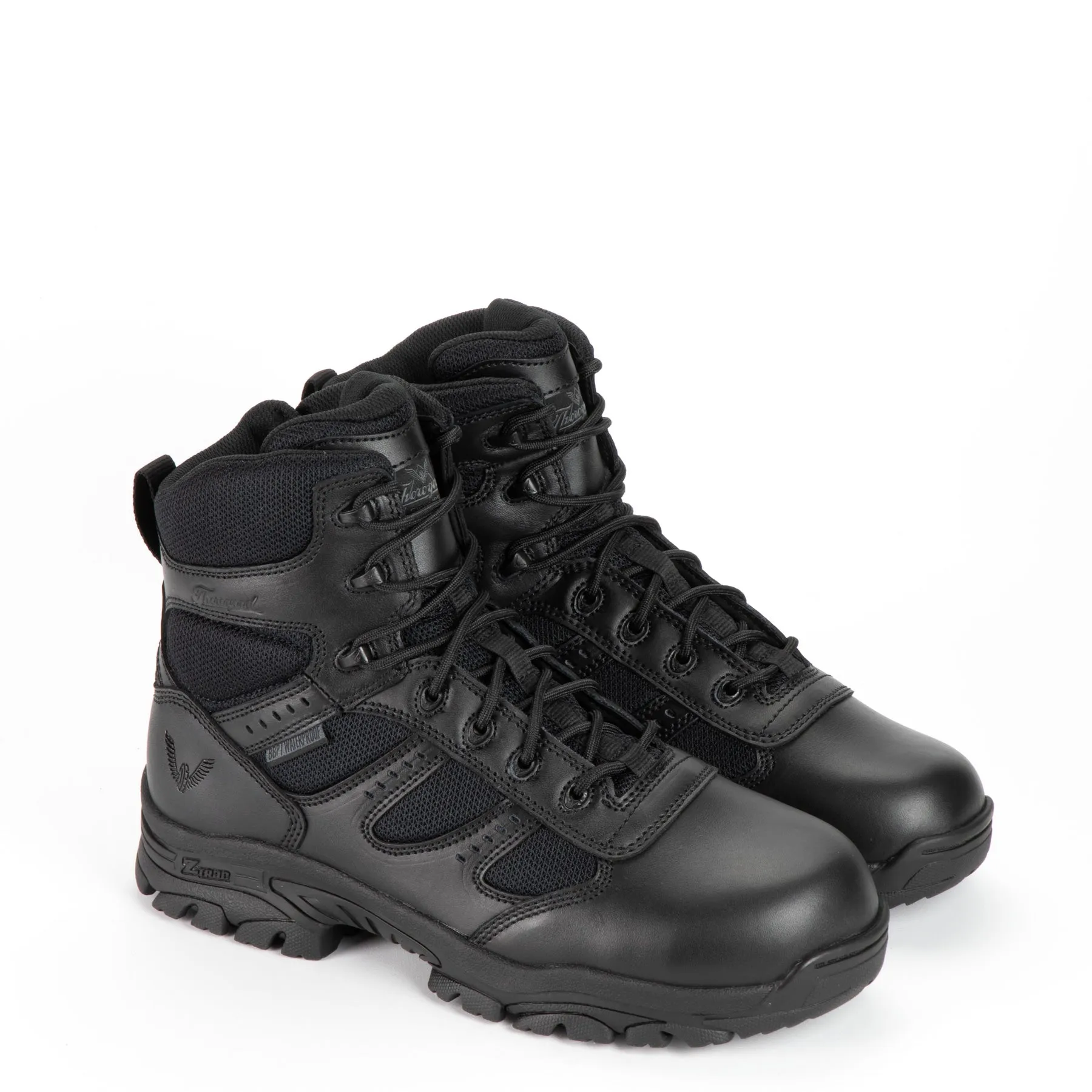 Thorogood 804-6190 Unisex The Deuce Series 6" Tactical Side Zip Waterproof Composite Safety Toe Uniform Boot