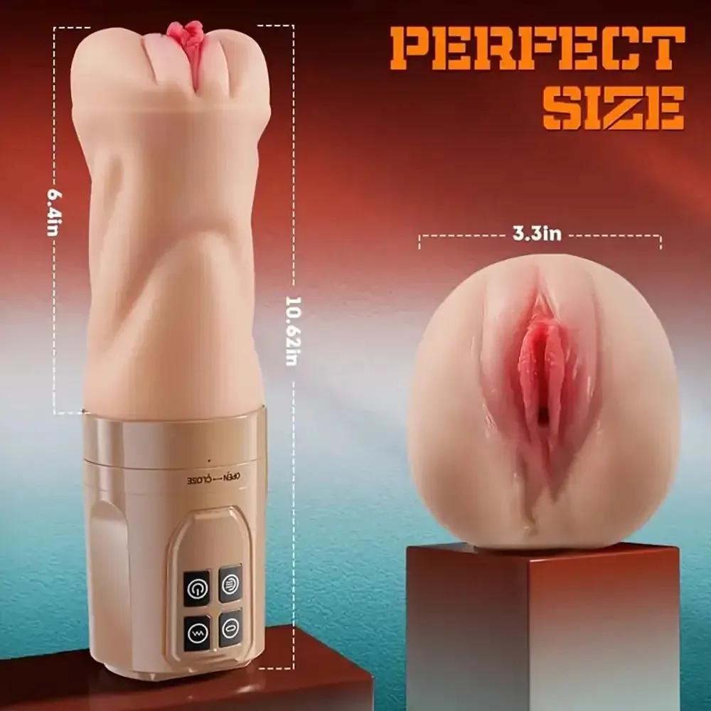 Ultimate Pleasure Pod with Mysterious Whirl Sucking Auto Masturbator
