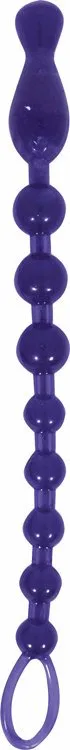 Vibrating Butt Beads-Purple