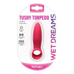 Wet Dreams Tushy Torpedo Finger Ring With Turbo Motor - Pink