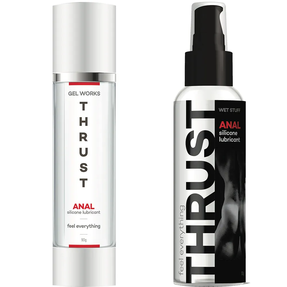 Wet Stuff Thrust Anal Silicone Personal Lubricant Smooth Premium Sex Lube